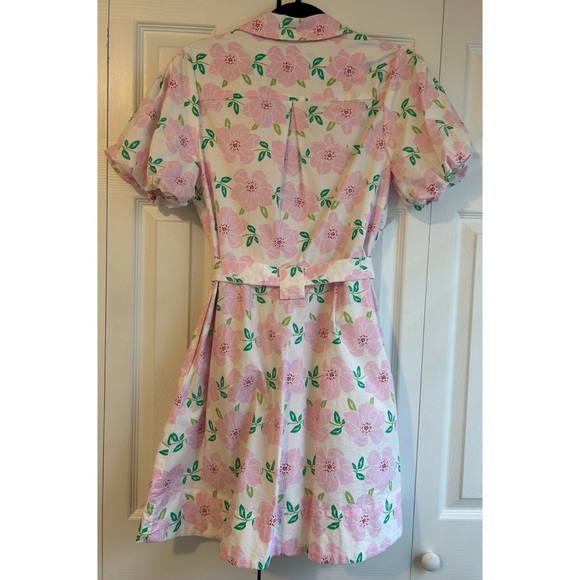 Draper James Light Pink Floral Mini Dress - Picture 2 of 6